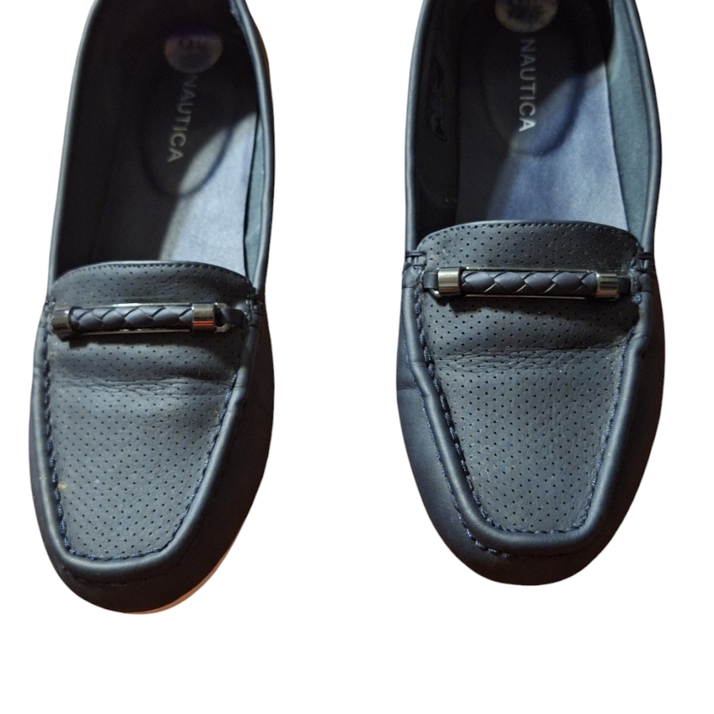 Nautica Men's Black Loafers *